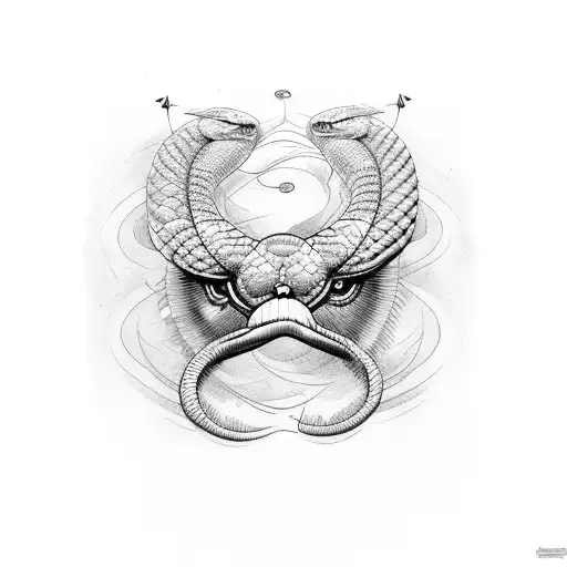 Anaconda With Bald Eagle And Minion