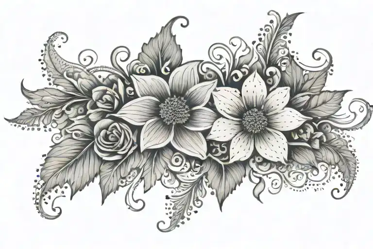Floral Ornamental Mixed