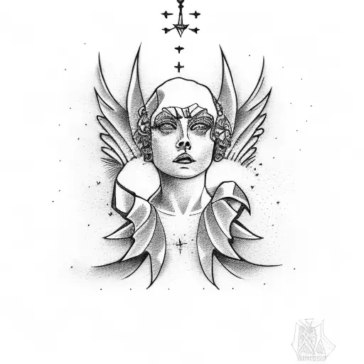 Angel Of The North And Southern Cross