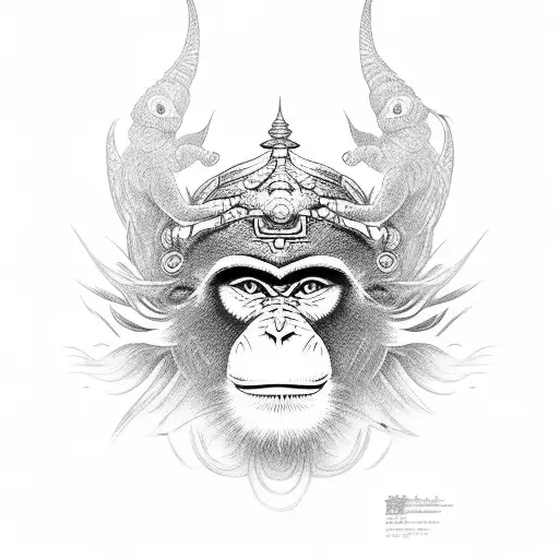 Monkey King Head
