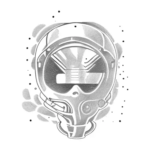 2 Screws With A Motorcycle In The Background