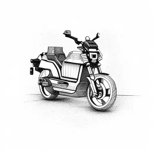 Electric Toy Police Bike