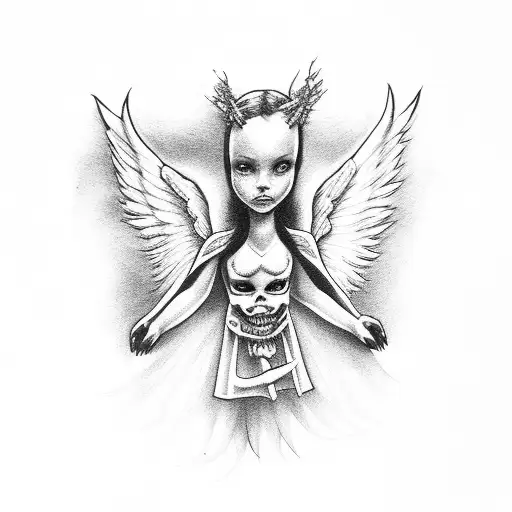 Angel And Demon Dancing