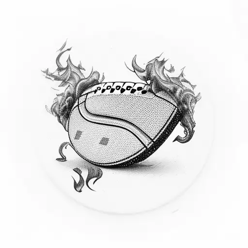 Poker Cards Forming A Football Stadium With Smoke And Drinks In The Background