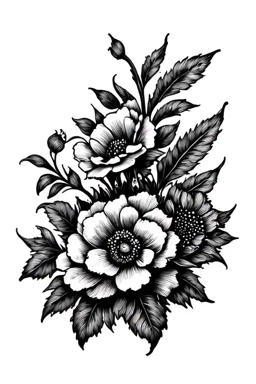 Floral Ornament And Form