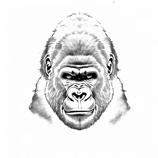 Gorilla Fighting Zeus