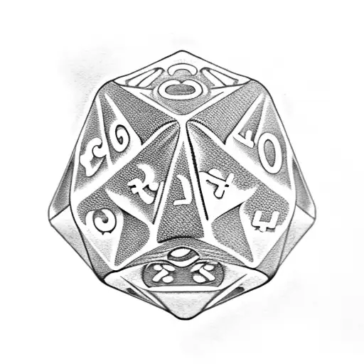 D&d D20 Dice