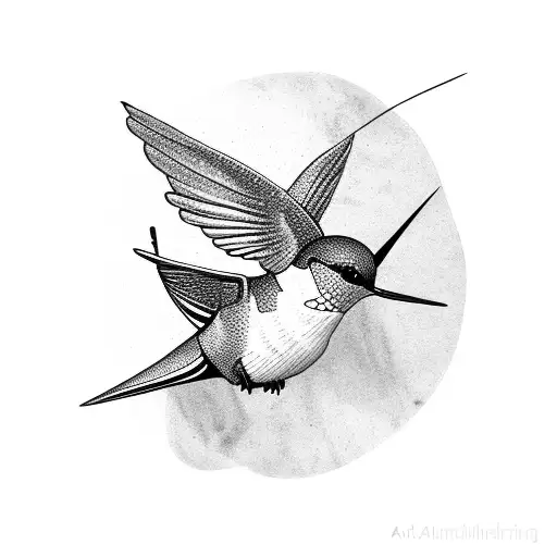 Futuristic Hummingbird