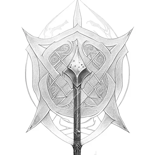 Narsil The Broken Sword From Lord Of The Rings