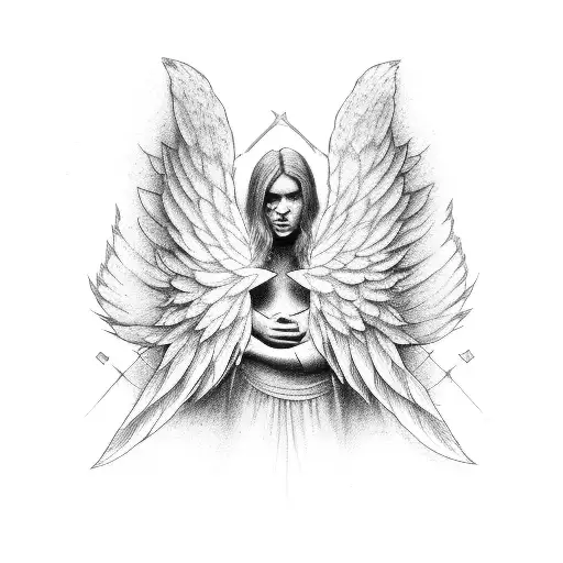 Wings Angel Two Pieces Left And Right