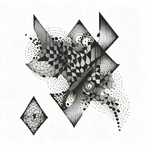 Abstract Blackwork