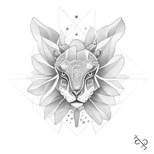 Healing Plant Nature Universe Geometric