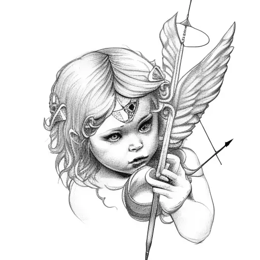 Cherub With Arrow