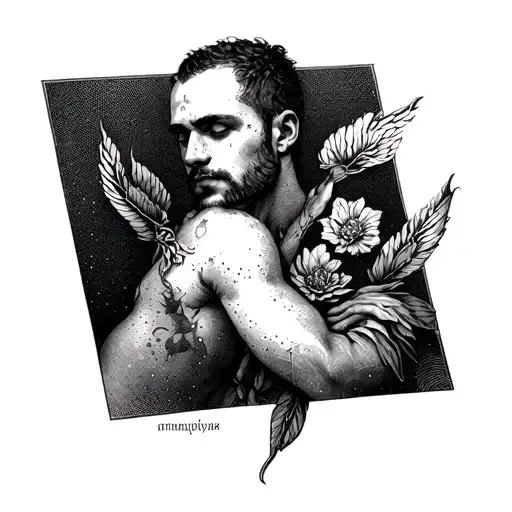 Russian Prison Tattoo About Loyalty To A Man Forever