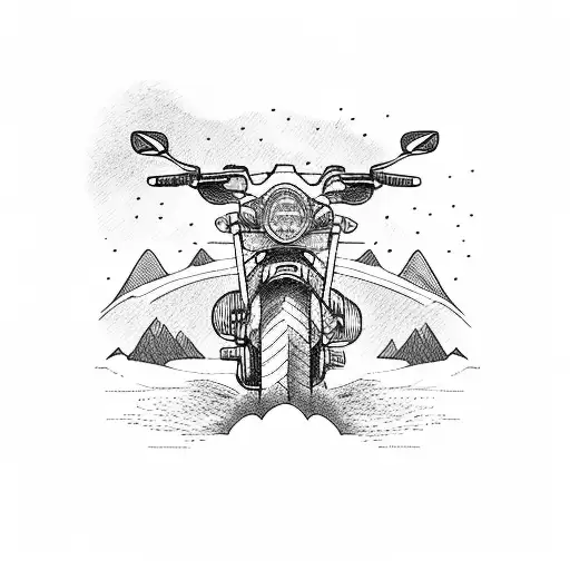 Motorcycle Adventure Mountain Music