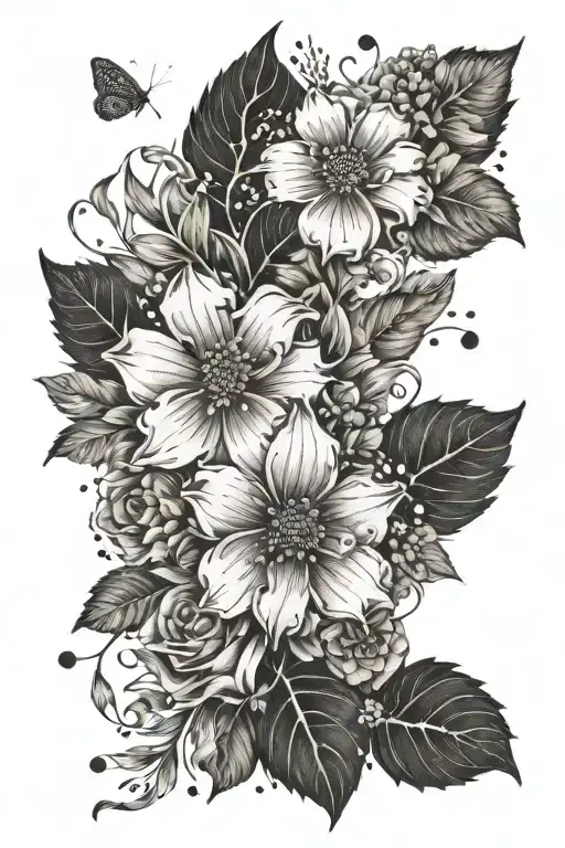 Floral With Reading Themes