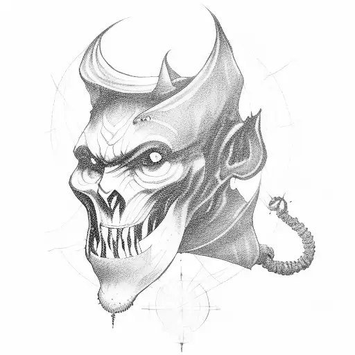 Dark Monk With Lantern