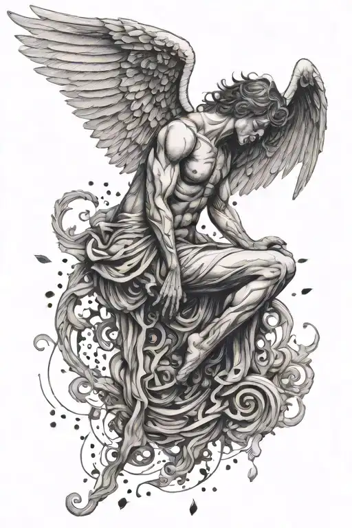 Falling Angel Half Demon