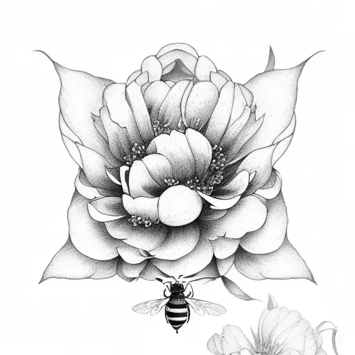 Peony And The Bee