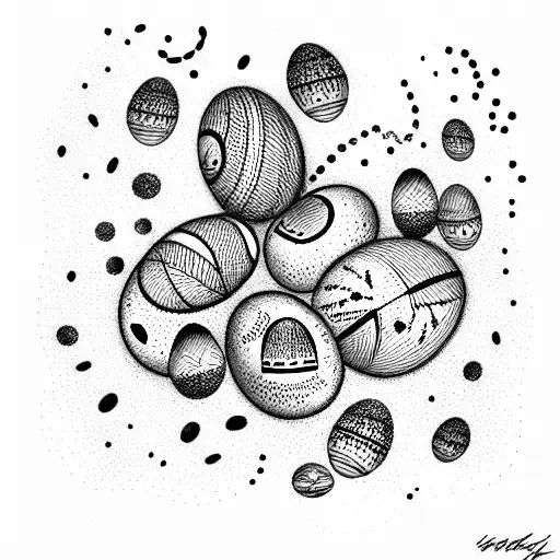 Curly Guy Scratches His Little Eggs