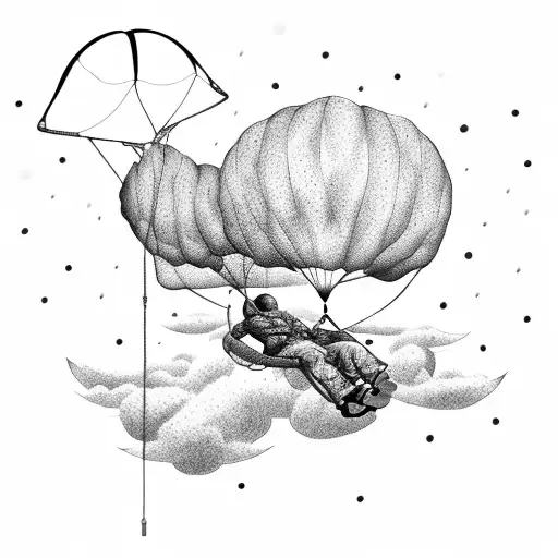 A Paratrooper Hung On Up In A Tree