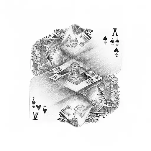 Poker Card With Life