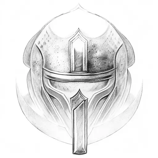 Rohirrim Helmet With A Sword