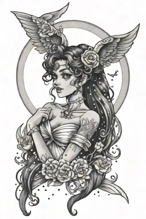 Moon Goddess Inspired Sailor Moon