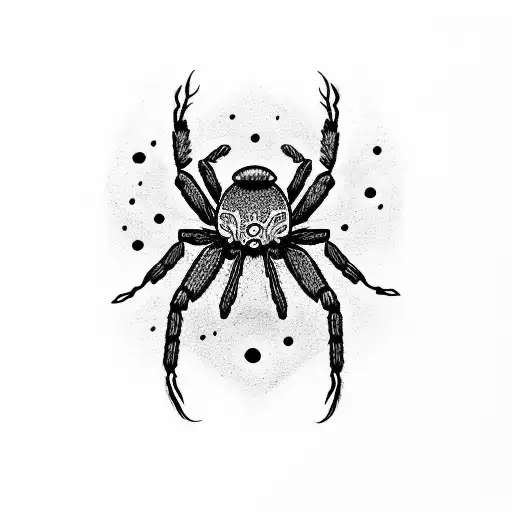 The Death With A Spider