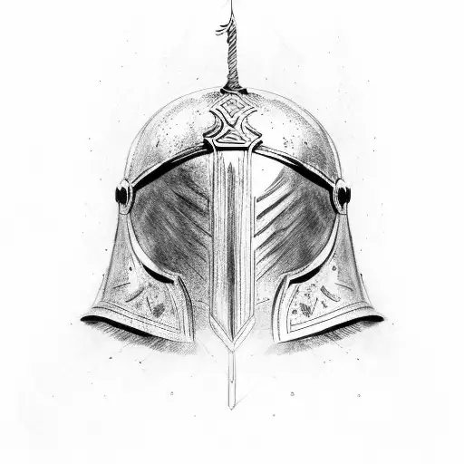 Roman Spartan Leginare Plume Helmet