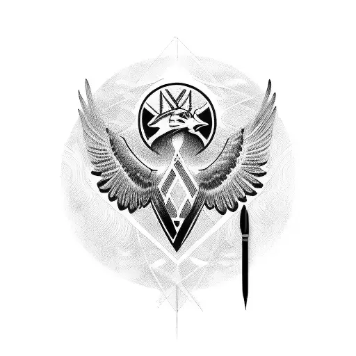 Hawk With Design Tag