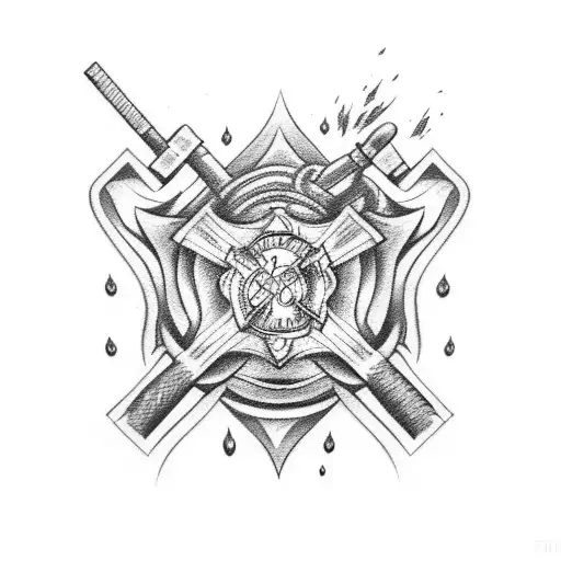 Heart 56 Fire Firefighter