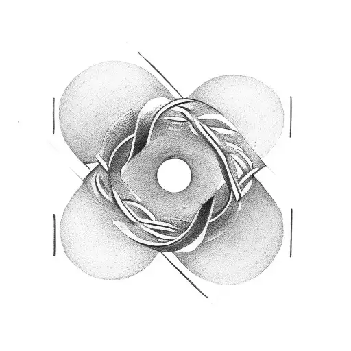 Infinity Symbol With Two Magnets