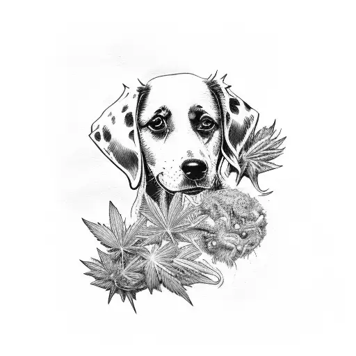 Weed And Dog