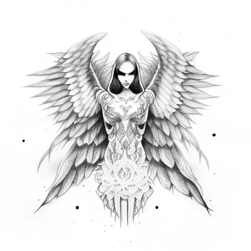 Female Fallen Angel