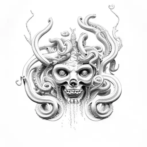 Poseidon's And Medusa