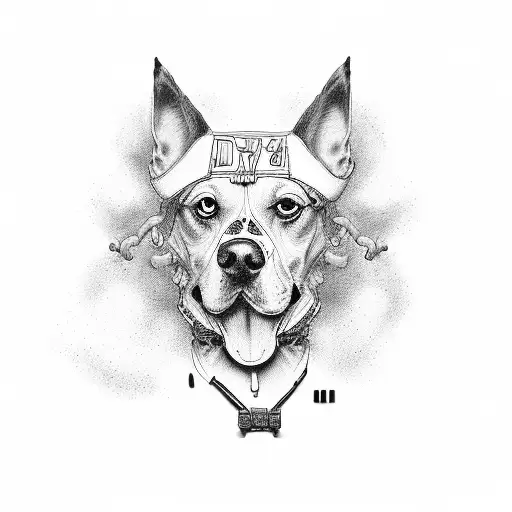 Snoop Dog Riding A Dog