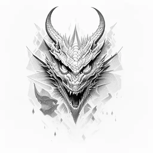 Dragon For Men On Chaist