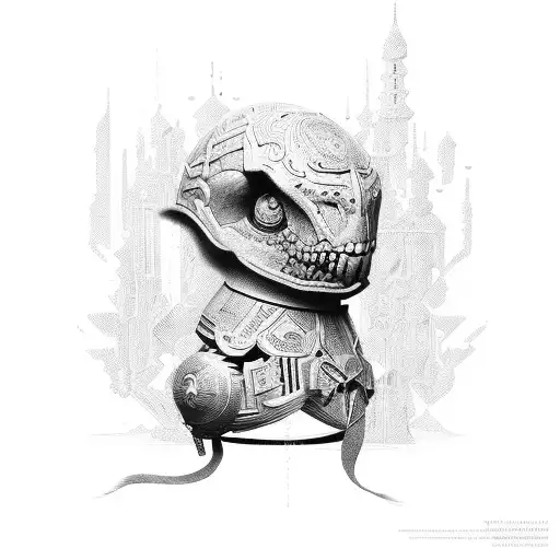 Children Playing Among Unfinished Blocks