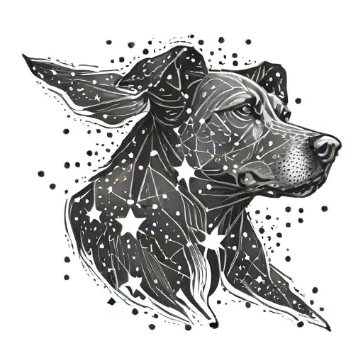 Constellation Of The Great Dog