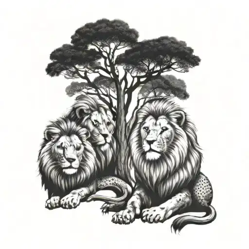 4 Lions Family Tree