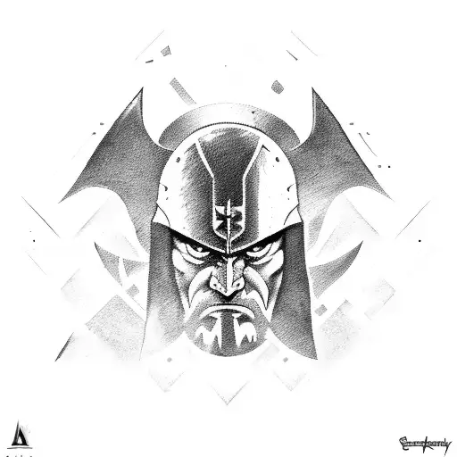 Angry Spartan Warrior