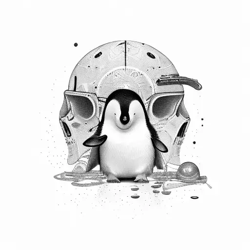 Pinguin Gangster