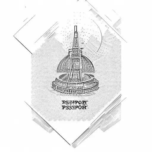 Passport Stamps Different Countries