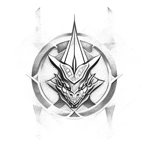 Video Game Dragon Age Origins Grey Warden Logo