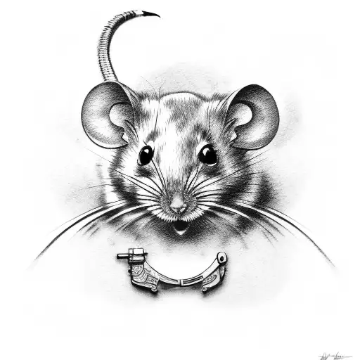 Mouse With Gun