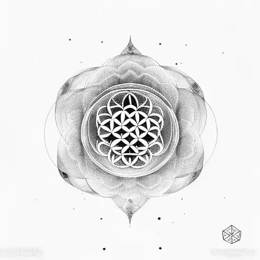 Moon Flower Of Life