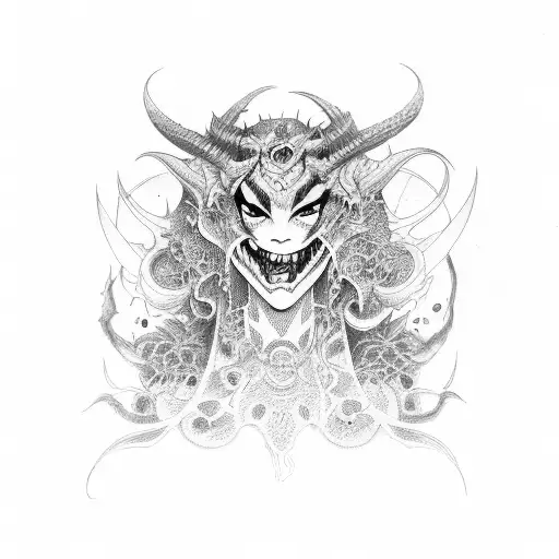 Demon Type Woman Japanese