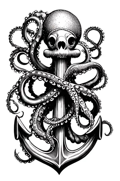Octopus Wrapped Anchor
