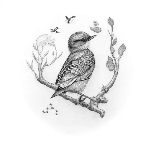 Little Taiwan Bird In Canterbury